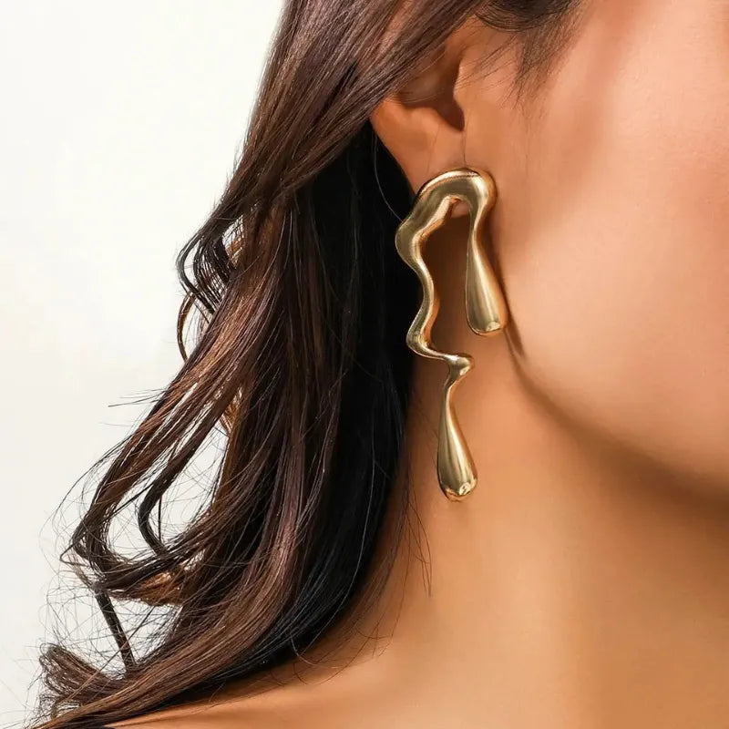 Brinco-Feminino-Splash-Abstrato-Zellis