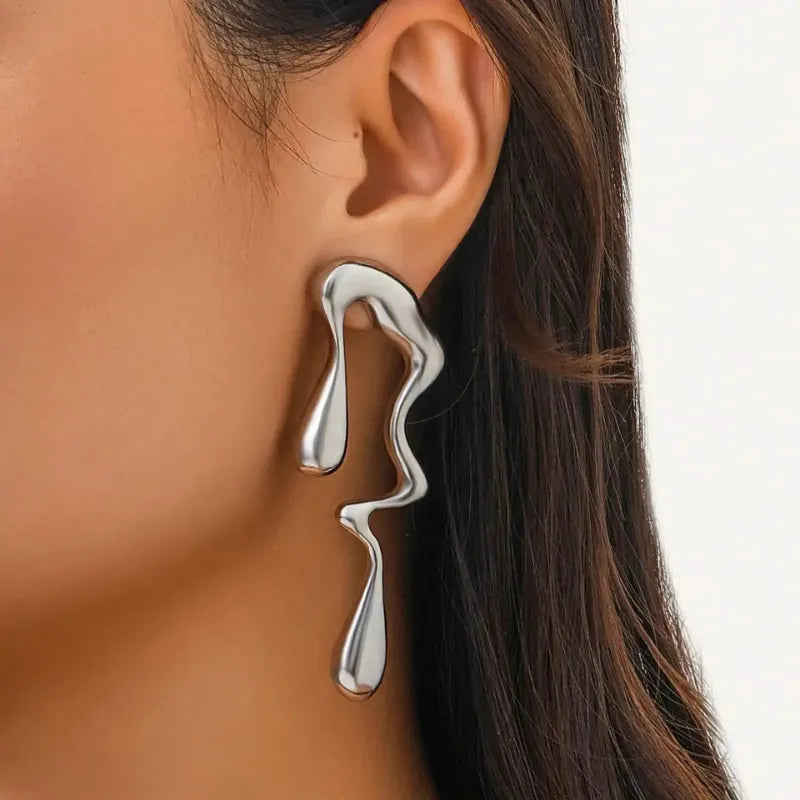 Brinco-Feminino-Splash-Abstrato-Zellis